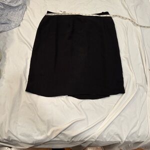 Anne Klein Classic Black Pencil Skirt